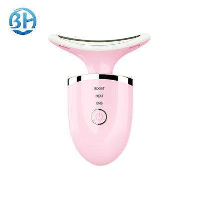 China Face Lift Improve beauty portab beauty equipment radio frequency devices face and neck lifting rf Ems Ems facial and neck beauty equipment for sale