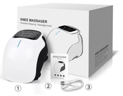 China Other LCD controlled heating, physical charging, air vibration, infrared knee massager for sale