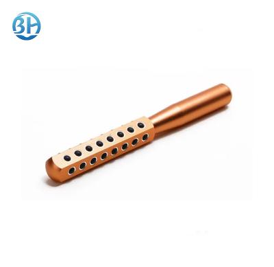 China Other Refreshing Face Body Massage Roller Tightening Portable 40 Germanium Stone Face Roller Massager for sale