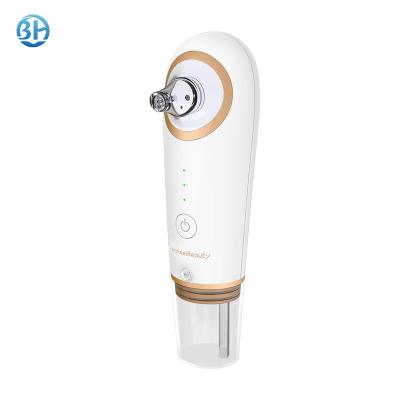 China DEEP CLEANSING Small bubble charging blackhead suction instrument for acne removal, grease removal, skin abrasion, nose pore cleaner blackhead for sale