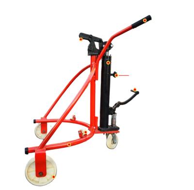 China High Quality Oil Drum Carrier Loader Hydraulic Drum Lifter Industrial Sized Manual Lifter Stacker for sale