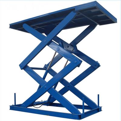 China Easy operation safety convenience 2 ton warehouse guide rail cargo lift platform freight elevator price for sale for sale