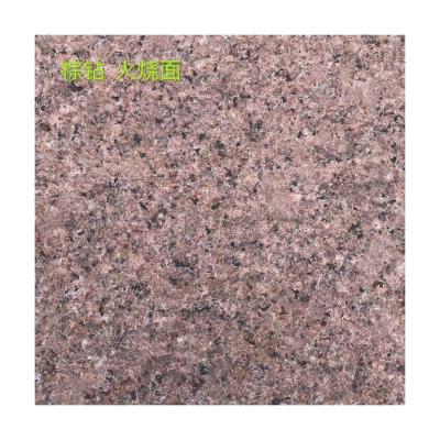 China Wholesale Modern Custom Made Chinese Natural Tan Brown Granite Stone Slab For Sale for sale