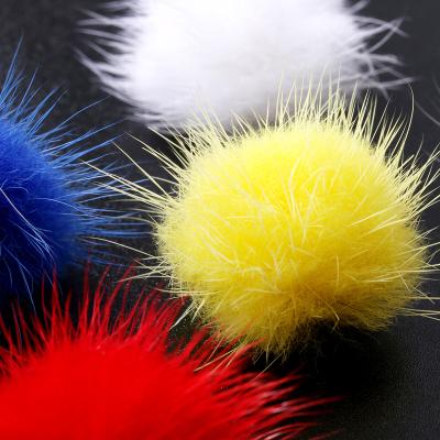 China 3d Nail Art Decoration DIY Nail Charm Accessory Fluffy Removable Magnetic Hair Ball Pompom For Nail Art Decoration Ornament for sale