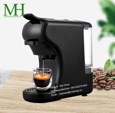 China Home Office Automatic Coffee Three-in-One 19 Bar Espresso Capsule Coffee Machine for sale