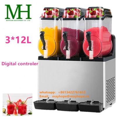 China New Hotels 3 Tanks Daiquiri Machine Slush Granita Vending Machine Slush Machine For Sale for sale