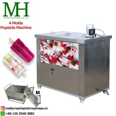 China Commercial Catering Factory Supplying Commercial Ice Lolly Popsicle Making Machine for sale