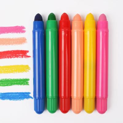 China School Supplies Licheng HMP12B Silky Crayon , Promotional Mini Wax Crayon Set For Kids for sale