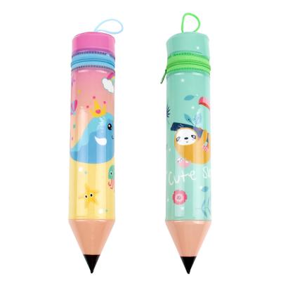 China Character pencil case Licheng BXN573 character pencil case, kids pencil shape pencil case for sale