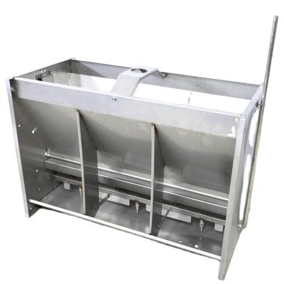 China Piggery farm/ Fatten house/ Nursery House Hog farm nursery fatten automatic pig feeder dry wet stainless steel double side for sale