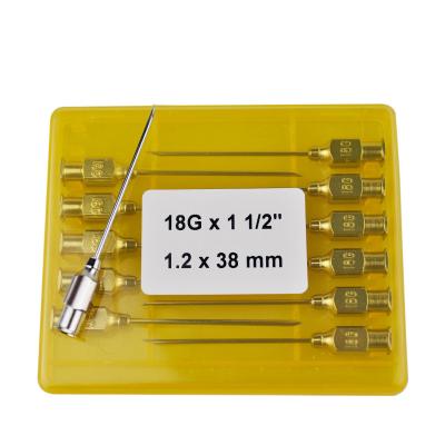 China High Quality Disposable Animal Injection Stainless Steel Vaccine Syringe Needle for Pig Farm for sale