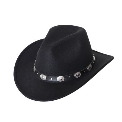 China Fashion Fedora Hat Punk Women Men Fashion Rock Hat Roll Brim Jazz Panama for sale