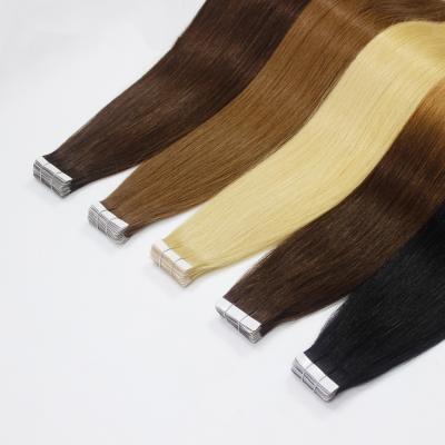 China Au Hot Sale Silky Straight Wave Hair Manufacturers In Color #2 Remy Philippine Adhesive Tape Hair From China Aliexpress for sale