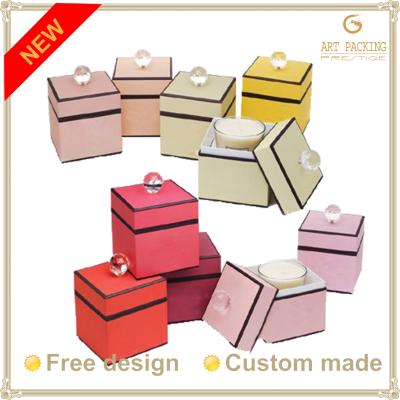 China Custom made Candle boxes for sale