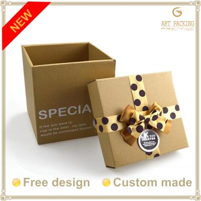 China Craft paper card gift boxes for sale