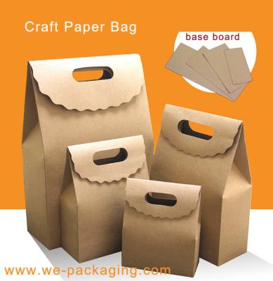 China Craft paper bags for cake,paper bag for sale