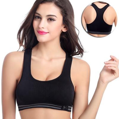 China Breathable Fashionable Seamless Yoga Yoga Workout Stretch Running Bra Deportivo Deportivo Plus Size Sports Bras Crop Top For Women for sale