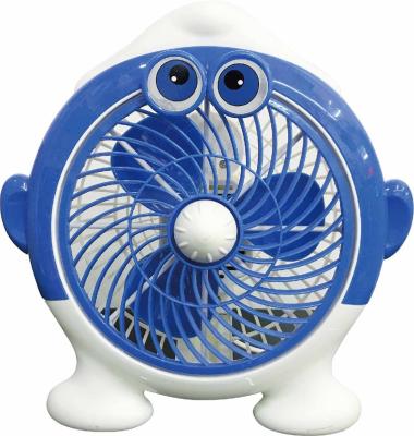 China Hotel Mini Box Desk Fans Table Fan for Blue Collar Students  Electric Fan for sale