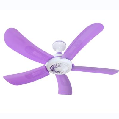 China Strong wind Five-leaf Modern  Small Electric Ceiling Fan Silent Student Dormitory Light Ceiling Fan for sale