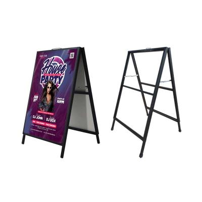 China Outdoor steel sidewalk A poster frame 60x90cm can be printed, which is most suitable for promotion and advertising for sale