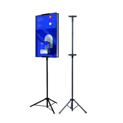 China High Quality Indoor and Outdoor Trade Fair Retractable Banner Adjustable Aluminum Tripod Poster Stand for sale