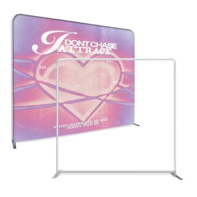 China Aluminum Fabric Kiosk Quick Convenient Exhibitor Lightbox 10x20 Outdoor Custom Trade Show Booth 10x10 For Fair for sale