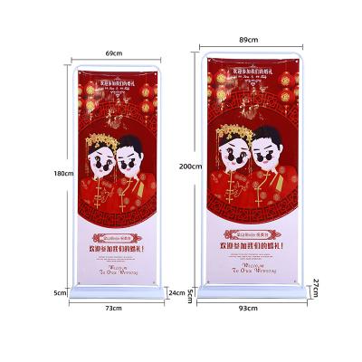 China Economical Alufer Custom Design Floor Standing Advertising Display Floor Standing for sale