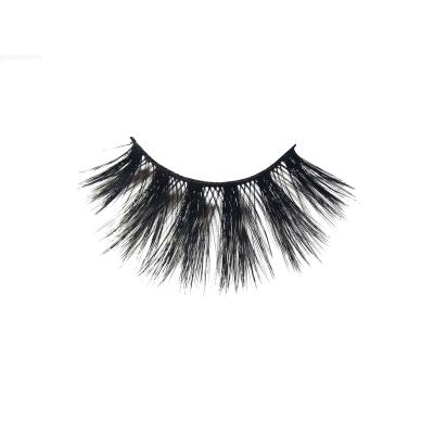 China Mink Lashes 25mm Eyelashes Natural Soft Eyelash Making Professional Mode Paired Eyelashes For Personal Care for sale