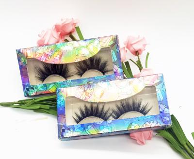 China Wholesale False Eyelashes Mink Eyelashes High Quality Natural Soft Eyelash 25mm Mink Eyelash for sale