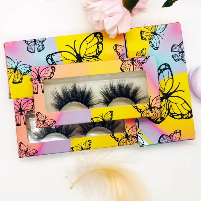 China Natural Soft Eyelash Guaranteed Suitable Wholesale Real 3d Mink Bulks Color Eyelashes Mink Eyelash Package-Quality Price for sale