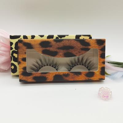 China Economical Natural Soft Eyelash Custom Design Luxury 3d Eyelashes Fluffy Mink Eyelash Faux Mink Eyelash for sale