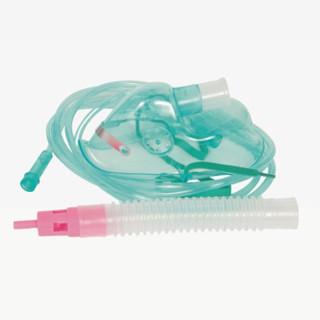 Cina 35, 40, maschera del PVC dispositivo Venturi del grado medico 60 con 6 connettori per i respiratori medici WL1004 in vendita