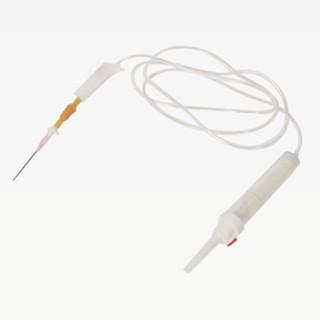 China 150cm Anti - Kink Transparent PVC Disposable Burette Infusion Set With Needle WL7010 for sale