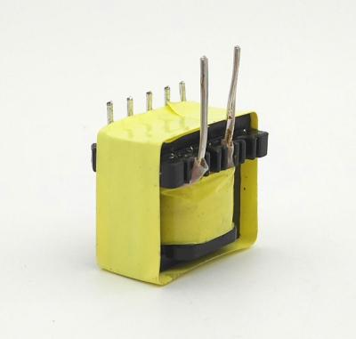 China High Frequency Transformers Customized High Reliability EE22 Vertical Transformer for sale