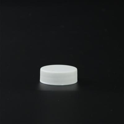 China Non Spill 36/410 White PP Flat Top Plastic Cap Plastic Screw Cap for sale