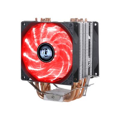 China QZ-900 1155 1200 1366 AMD Processor QZ-900 1155 1200 1366 AMD Copper Pipes 2 Desktop PC 6 Fans CPU Cooler Air Cooling Fan Mute Motherboard 3/4 Pin 1151 for sale