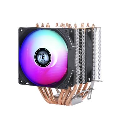 China QZ-920 1155 1200 1366 AMD Processor QZ-920 1155 1200 1366 AMD Copper Pipes 2 Desktop PC 6 Fans CPU Cooler Air Cooling Fan Mute Motherboard 3/4 Pin 1151 for sale