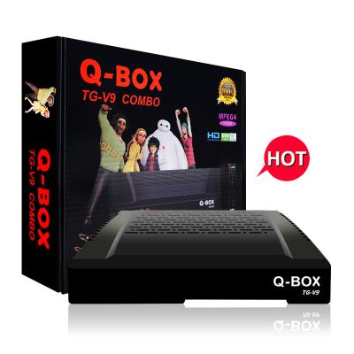 China OTHER Q-BOX TG-V9 set top box DVB-S2/S2X/T/T2/Cable TV DCC wholesale gotv decoder decode keys for sale