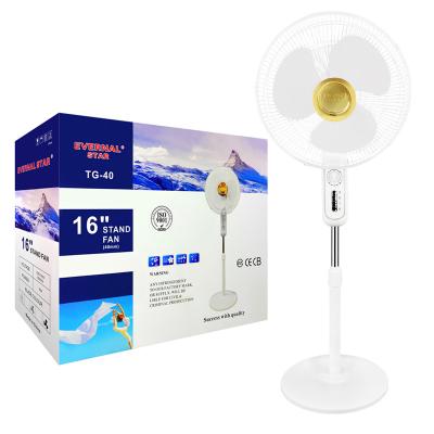 China Other Current EVERNAL STAR TG-40 STAR Price Rack Fan Timer Air Vent Fan AC Ventilation Floor Fan Good for sale