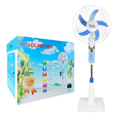 China OEM TNTSTAR TG-002 Amazon Dubai Standing 16 Inch Price 12v Rechargeable Battery Fan for sale