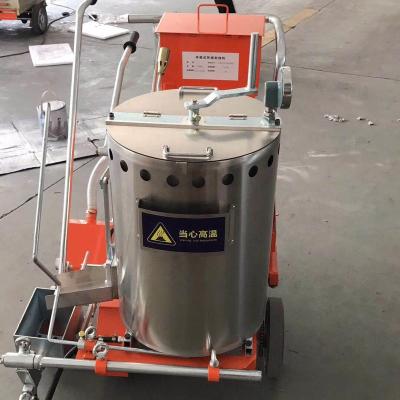 China Hotels Hand Push Cold Spray Marking Machine Paint Small Hot Melt Kettle For Surface Coating Device for sale