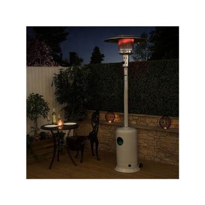 China Outdoor Coated Steel Mushroom Umbrella Type Outdoor Flame Gas Patio Heater For Garden Bar Cafe for sale