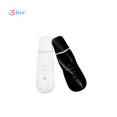 China Factory Direct High Quality Mini Face Skin DEEP CLEANING Portable Ultrasonic Scrubber for sale