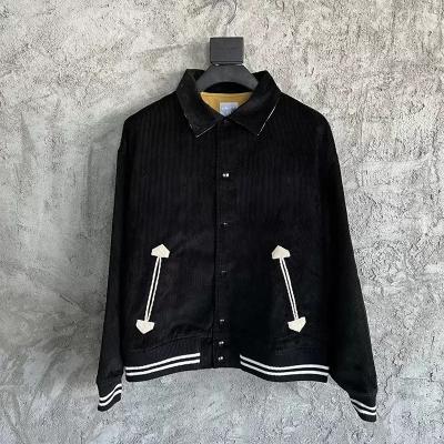 China The Joker QUICK DRY Embroidery Saint Design Luxury Men's Jacket Outwears Sweatshirts Corduroy Clothes Plus Size Man Jackets Uniform Baseball Co for sale