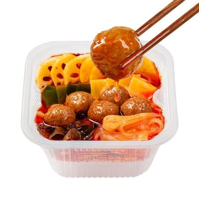 China Chongqing Spicy Flavor Nutritious and Delicious Laweike with Beef Balls Self-heating Instant 15-Minute Hotpot Quick Food for sale