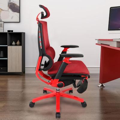 China Kuohu Hot Sale Boss Classic Modern Mesh Nordic Waiting Reclining Rolling Staff Office Ergonomic Comfortable Chair for sale