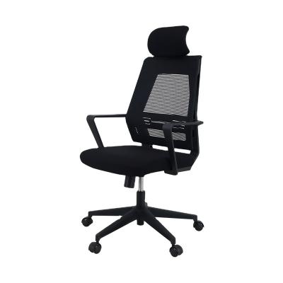 China Large Black Mesh Chair Office Chair Price Task Revolving Running Good Quality Chair for sale