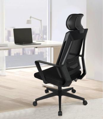 China Kuohu Wholesale Price Comfort Cheap Modern High Back Mesh Armrest Swivel Ergonomic Computer Chair Rotation Desk for sale