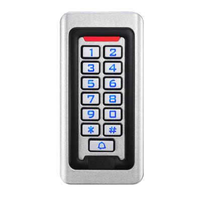 China Waterproof / Weatherproof IP68 Waterproof Access Control Metal Case Silicone keypad Single Door Standalone Reader for sale