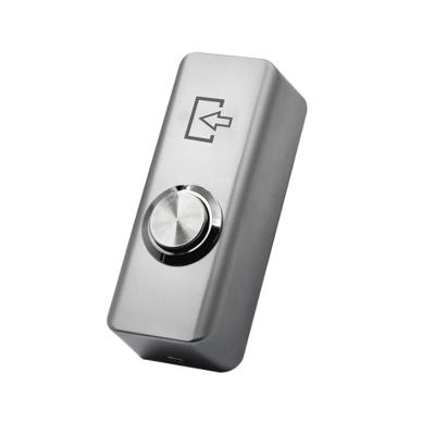 China Indoor Surface Mount Zinc Alloy Waterproof Push Button Door Switch for sale